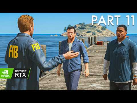 Grand Theft Auto V ENHANCED Gameplay Walkthrough PART - 11 | NaturalVision Insane Graphics [4K60FPS]