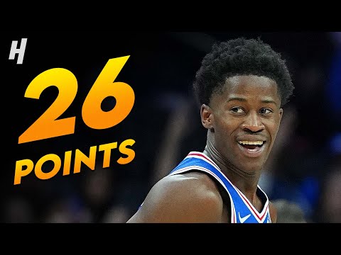 Rookie VJ Edgecombe with SOLID 26 Points vs Magic 🔥