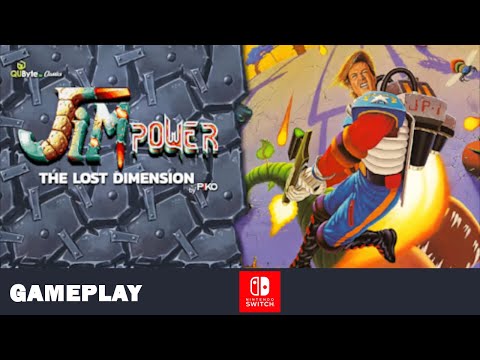 Jim Power: The Lost Dimension [Switch] Ballern in 8 oder 16 Bit