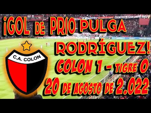 GOL PR10 Luis Miguel Pulga Rodríguez - COLÓN 1 - tigre 0 - 20 de agosto de 2.022. Primer gol.