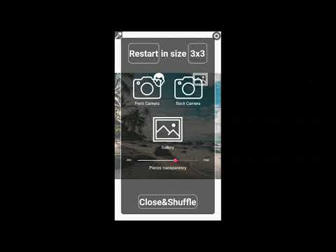 Jigsaw puzzle selfie cam simpl video thumbnail