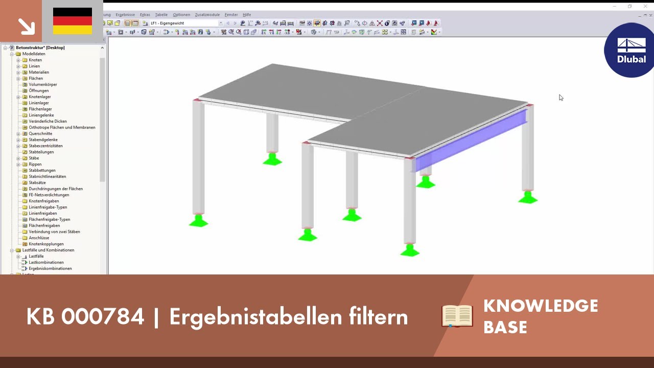 KB 000784 | Ergebnistabellen filtern