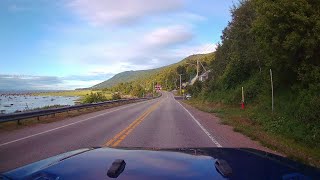 Morning Drive Through the Laurentian Mountains of Charlevoix, Québec