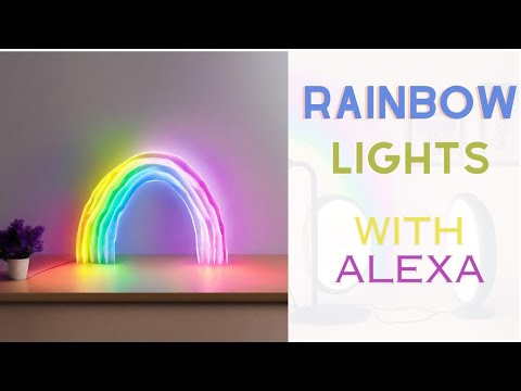 How to Make Alexa Turn Lights Rainbow video thumbnail