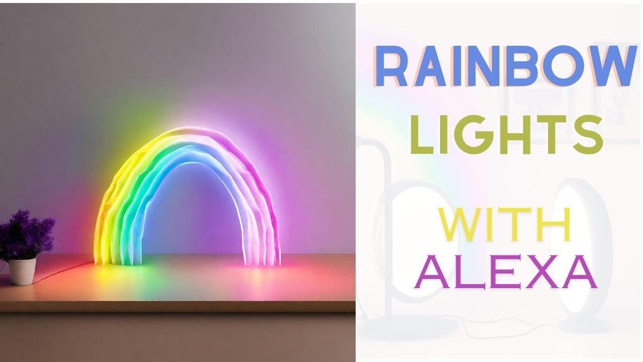 How to Make Alexa Turn Lights Rainbow video thumbnail