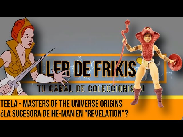Vídeo relacionado con Masters of the Universe Origins Teela, figura de acción para niños y niñas +6 años Mattel GNN91)