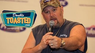 LARRY THE CABLE GUY SNAPS A MAN'S ARM - Double Toasted Highlight