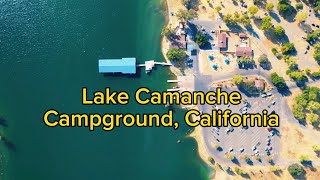 [4K] Lake Camanche Campground ⛺ | California