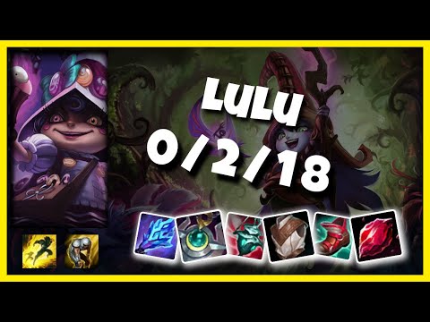 Lulu 10.25 Gameplay Challenger Replay S11 Support (0/2/18) - EU