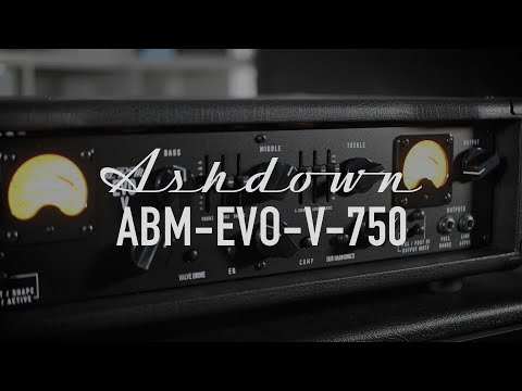 ASHDOWN UK-ABM-750-EVO V Professional Players 750w Bass Head Tube Amplifier image 7