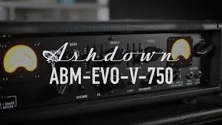 Video thumbnail for Ashdown ABM-EVO-V-750 Demo by Ashdown Engineering