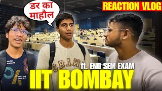 IIT Bombay Student’s Reaction on Drop year😳 Endsem Exam Vlog