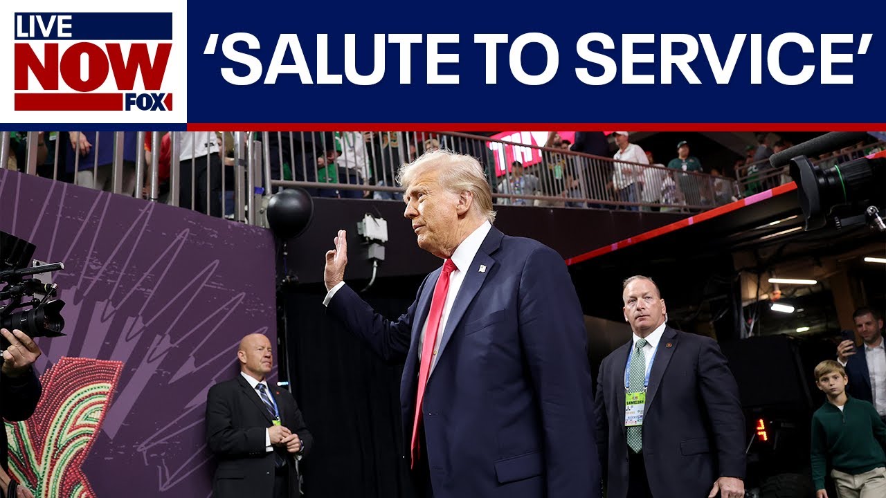 Trump to attend Lions-Commanders game to honor military vets
