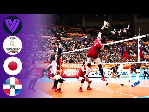 Japan 🆚 Dominican Republic - Full Match | Women’s World Champs 2018