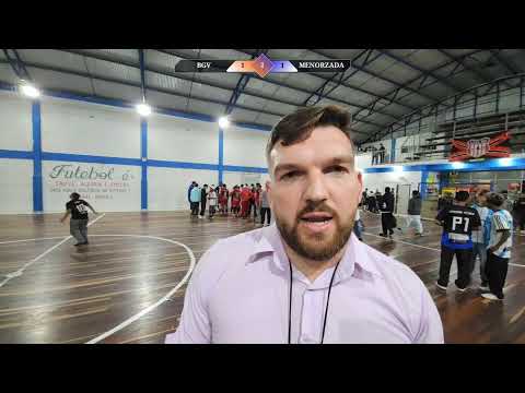 060823 - BGV (3) 1 X 1 (4)  MENORZADA FINAL SUB 20 DO 2° CAMPEONATO BUBOLZ DE FUTSAL.