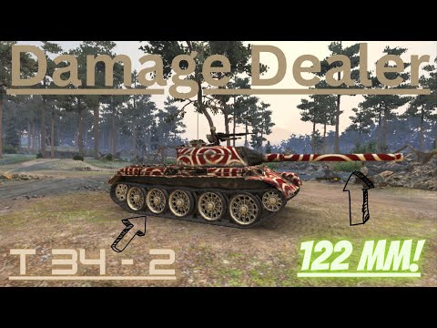 T-34-2: Unleashing the Power of this Tier 8 Medium Tank in World of Tanks