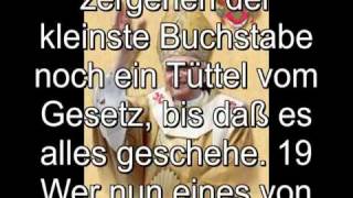 Christen folgen gehorsam der Ungerechtigkeit und somit der Lüge