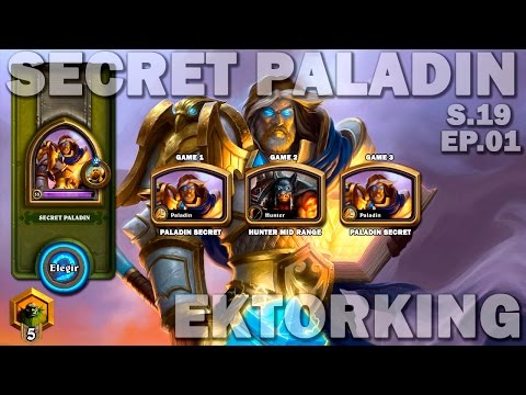 Hearthstone Secret Paladin S19 EP01