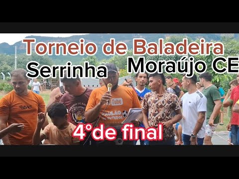 4°De final do 1°do torneio de Baladeira na Serrinha Moraújo Ceará