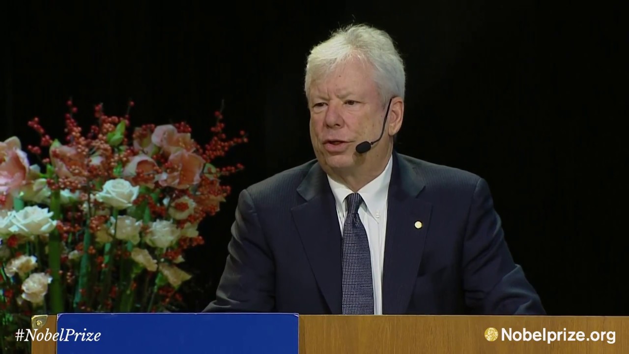 Prize Lecture: Richard Thaler, The Sveriges Riksbank Prize in Economic Sciences 2017