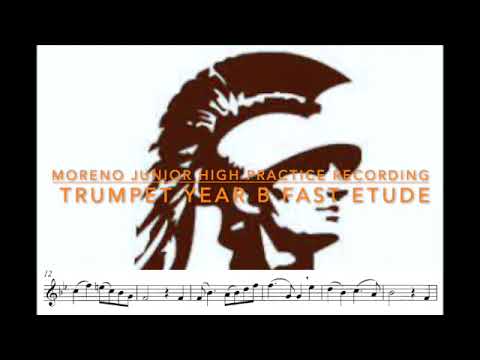 Trumpet Year B Slow Etude