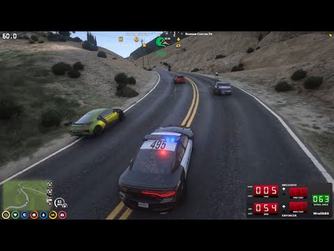 Tommy T Helps Sam Baas Pit Criminal During Mid-Chase | NoPixel GTA RP