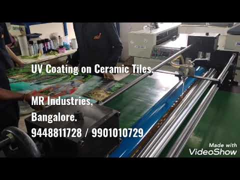 UV Coating And Curing Machine For Tiles