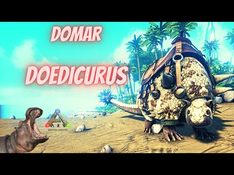Como domar o doedicurus - ark survival evolved