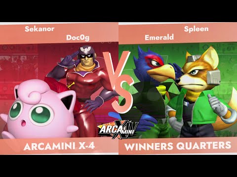 ARCAMINI X4 / TEAMS BRACKET WQ / Sekanor & Doc0g VS Emerald & Spleen