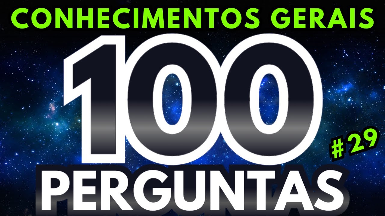 🌍QUIZ Conhecimentos Gerais - O MELHOR QUIZ Do Canal!