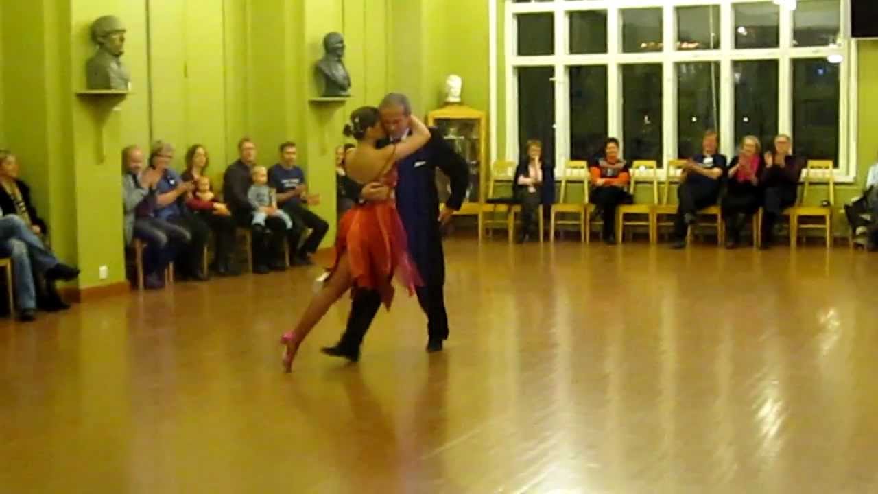 Fernando Jorge y Alexandra Baldague at Oulu Tango Festival 2012