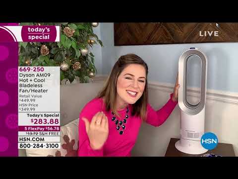 Dyson AM09 Hot + Cool Bladeless Fan/Heater with Jet Focus