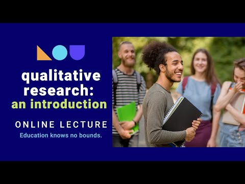 2021 Research Methods S6a - Qualitative Research Overview (MBA)