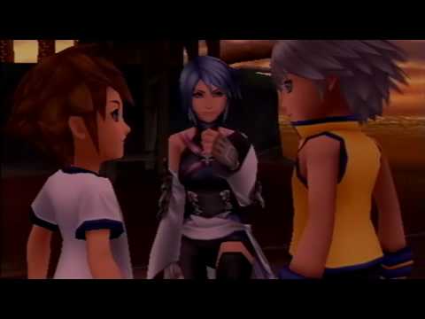 Birth by Sleep, Japanese cutscene: 268 - Meeting Sora and Riku