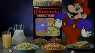 NINTENDO CEREAL SYSTEM 1989 COMMERCIAL