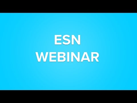 ESN Webinar
