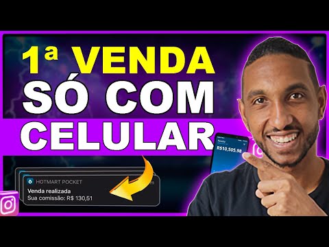 Como vender como afiliado hotmart pelo celular de forma rápida (Atualizado 2023) Guia completo!