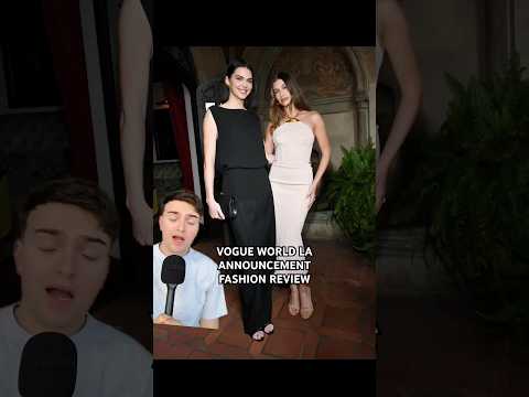 Vogue is taking over Hollywood #fashion #vogue #kendalljenner #haileybieber