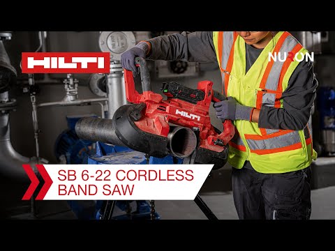 Hilti Nuron SB 6-22 Cordless Deep Cut Band Saw - Features and Benefits