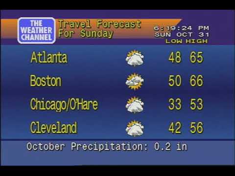 WeatherStar 4000  - Halloween LAT48s (1/2) - 10/31/2021 6:18PM MT