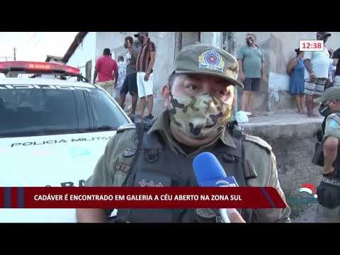 Cadáver é encontrado em galeria a céu aberto na zona sul de Teresina 22 12 2020