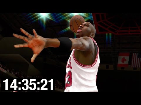 I beat the entire NBA 2K12 NBA’s Greatest Players Mode in 1 video