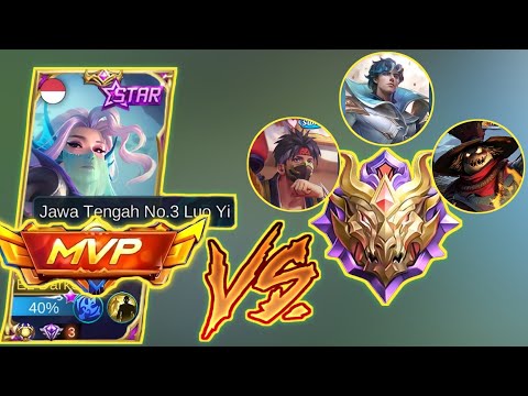 LUO YI PERFECT GAMEPLAY VS XAVIER BUFFED| LUO YI BEST BUILD| TOP 1 GLOBAL LUO YI | MOBILE LEGENDS