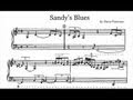 Oscar Peterson - Sandy's Blues (transcription)