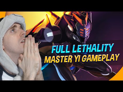 FULL LETHALITY MASTER YI GAMEPLAY - COWSEP GAMING