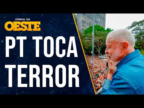TERROR VERMELHO! Comunistas do PT depredam Av. Paulista sob olhares de Lula e Janja