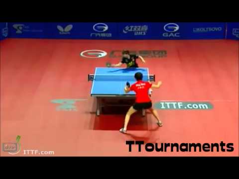 Ding Ning vs Zhu Yuling: 1/2 Final: Russian Open 2013