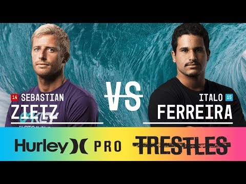 Sebastian Zietz vs. Italo Ferreira - Round Three, Heat 2 - Hurley Pro at Trestles 2017