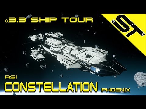 Star Citizen α 3.3 | RSI Constellation Phoenix | Tour