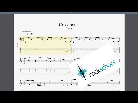 Crossroads Rockschool Grade 6 Guitar Play Along